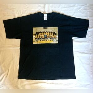 Vintage Los Angeles Lakers 2005 Team Photo T Shirt Mens sz XLarge Pre-owned